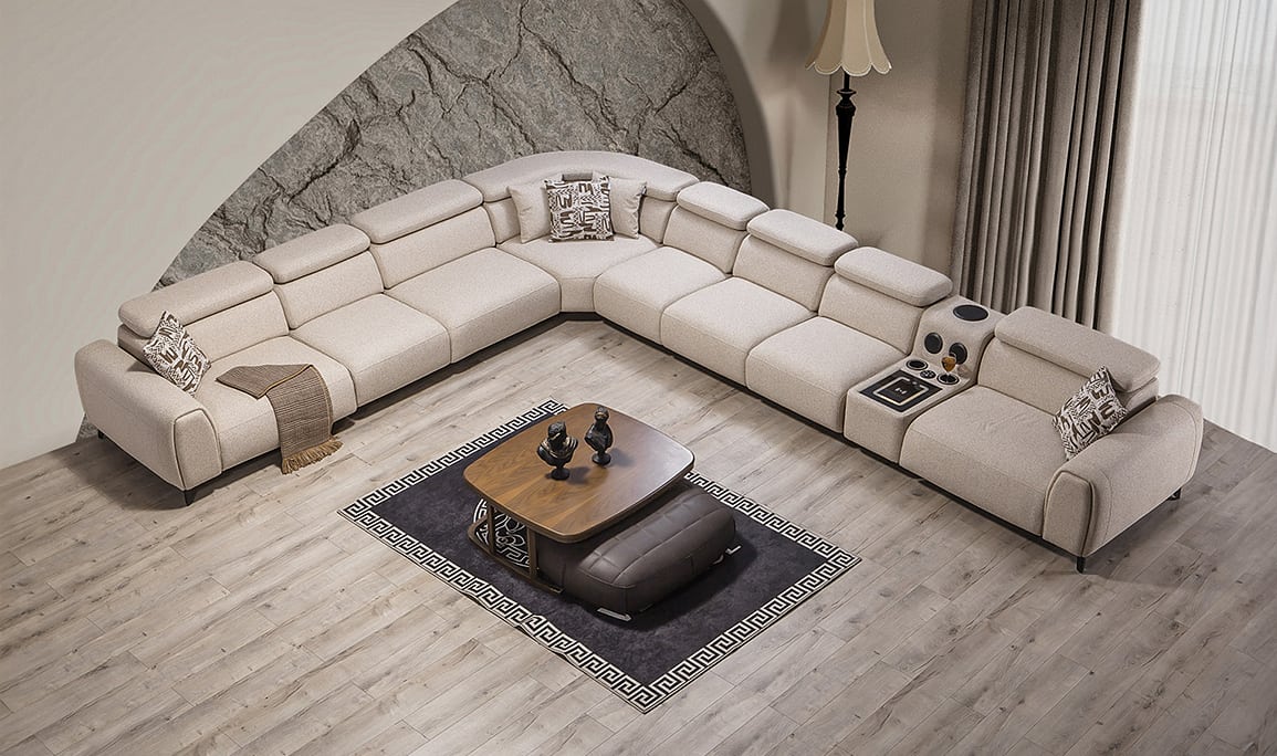 Medusa Home Mobilya - Kristal Köşe Takımı