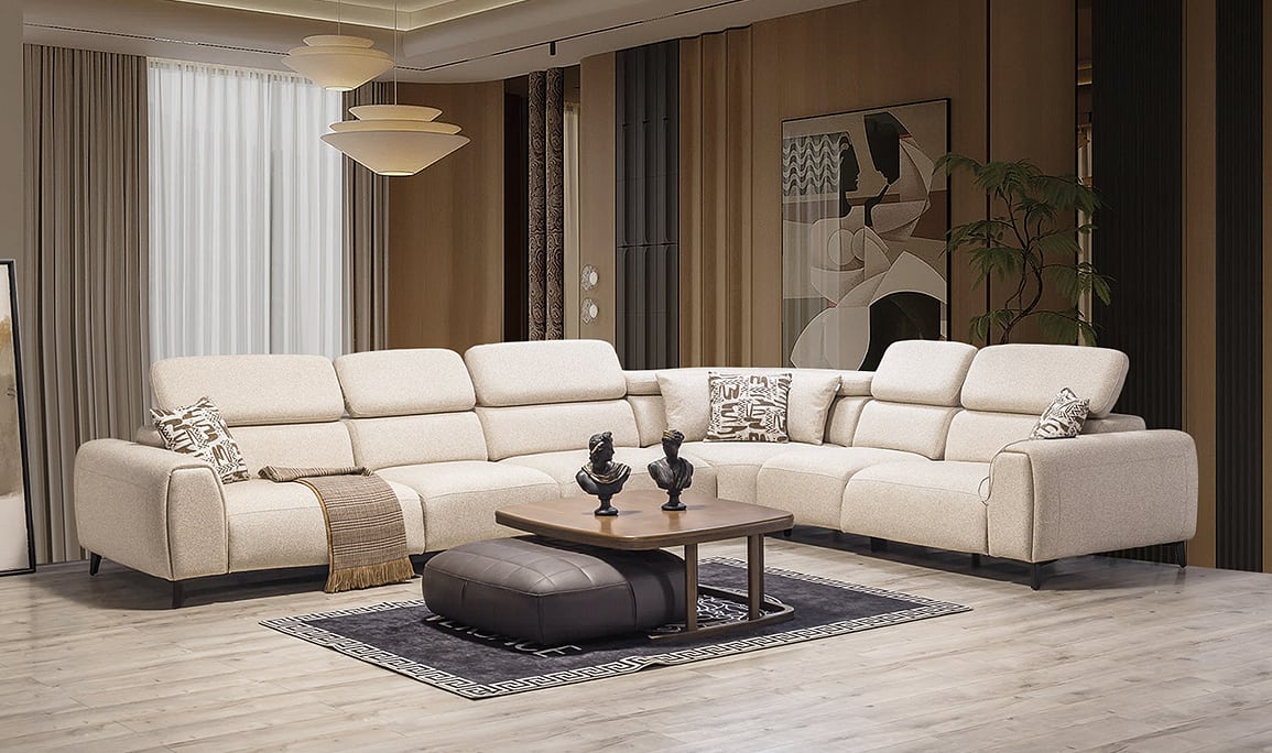 Medusa Home Mobilya - Kristal Medium Köşe Takımı