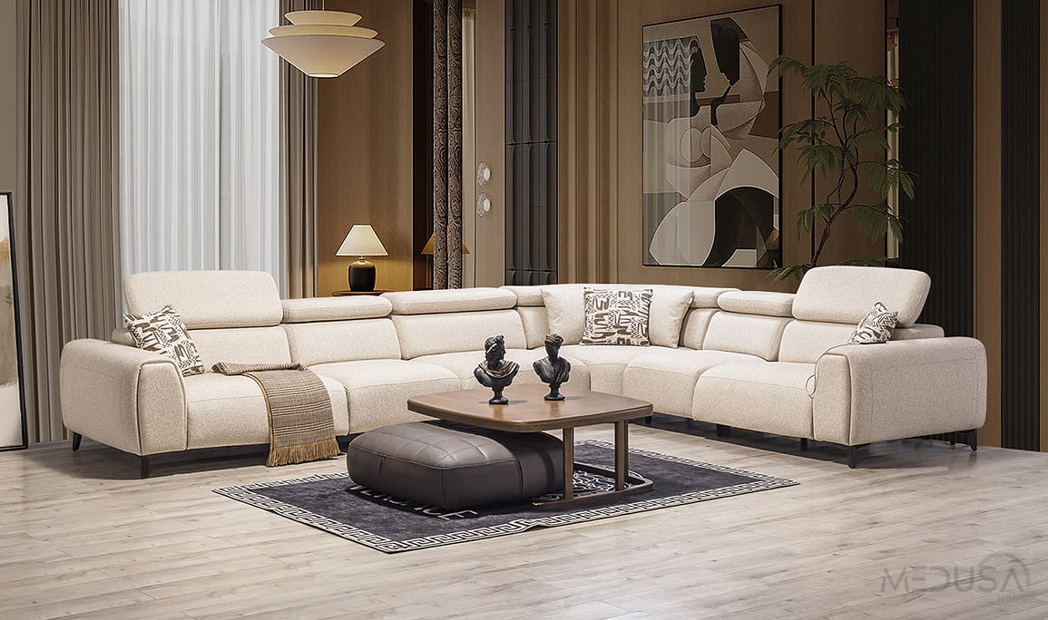 Medusa Home Mobilya - Kristal Medium Köşe Takımı