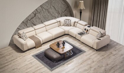 Medusa Home Mobilya - Kristal Medium Köşe Takımı