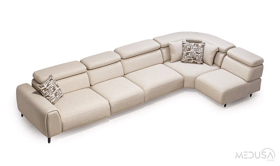 Medusa Home Mobilya - Kristal Medium Köşe Takımı