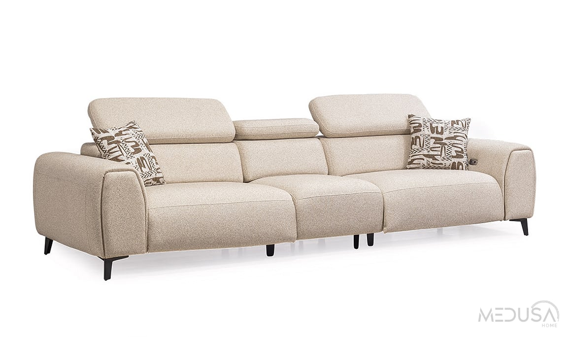 Medusa Home Mobilya - Kristal Motorlu Dörtlü Koltuk