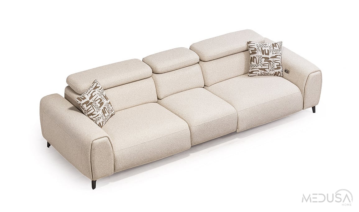 Medusa Home Mobilya - Kristal Motorlu Dörtlü Koltuk