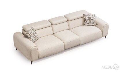 Medusa Home Mobilya - Kristal Motorlu Dörtlü Koltuk