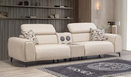 Medusa Home - Kristal Ses Sistemli ve Motorlu Dörtlü Koltuk Medusa Home - Kristal Ses Sistemli ve Motorlu Dörtlü Koltuk