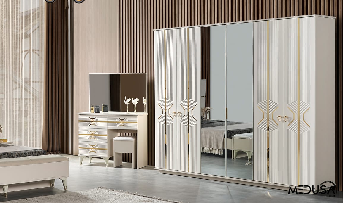 Medusa Home Mobilya - Kristal Yatak Odası