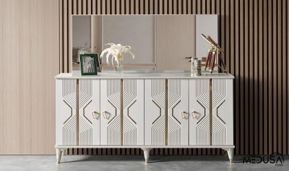 Medusa Home Mobilya - Kristal Yemek Odası