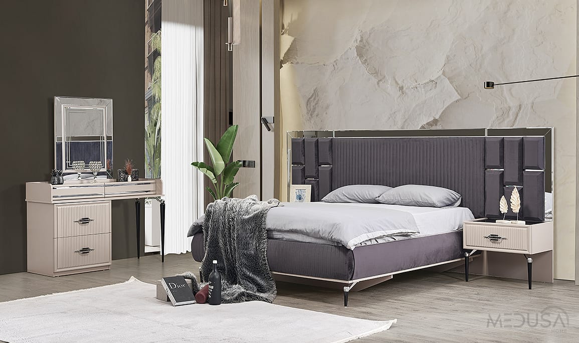 Medusa Home Mobilya - Kumsal 6 Kapılı Yatak Odası