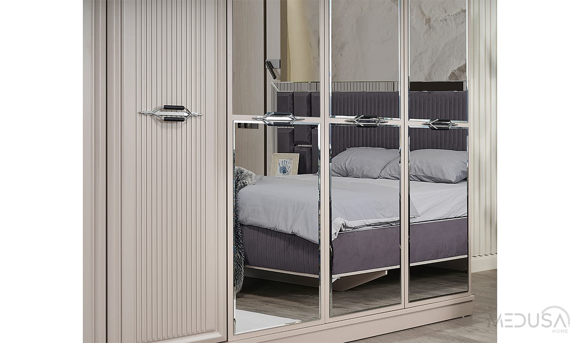 Medusa Home Mobilya - Kumsal 6 Kapılı Yatak Odası
