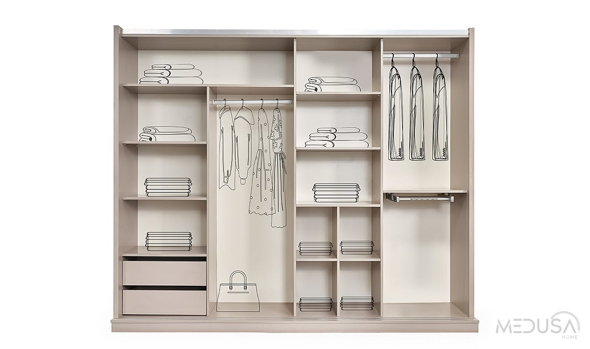 Medusa Home Mobilya - Kumsal Sürgülü Gardırop