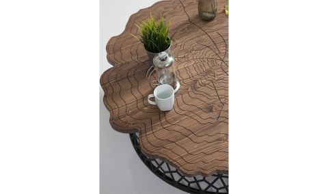 Medusa Home Mobilya - Kütük Orta Sehpa