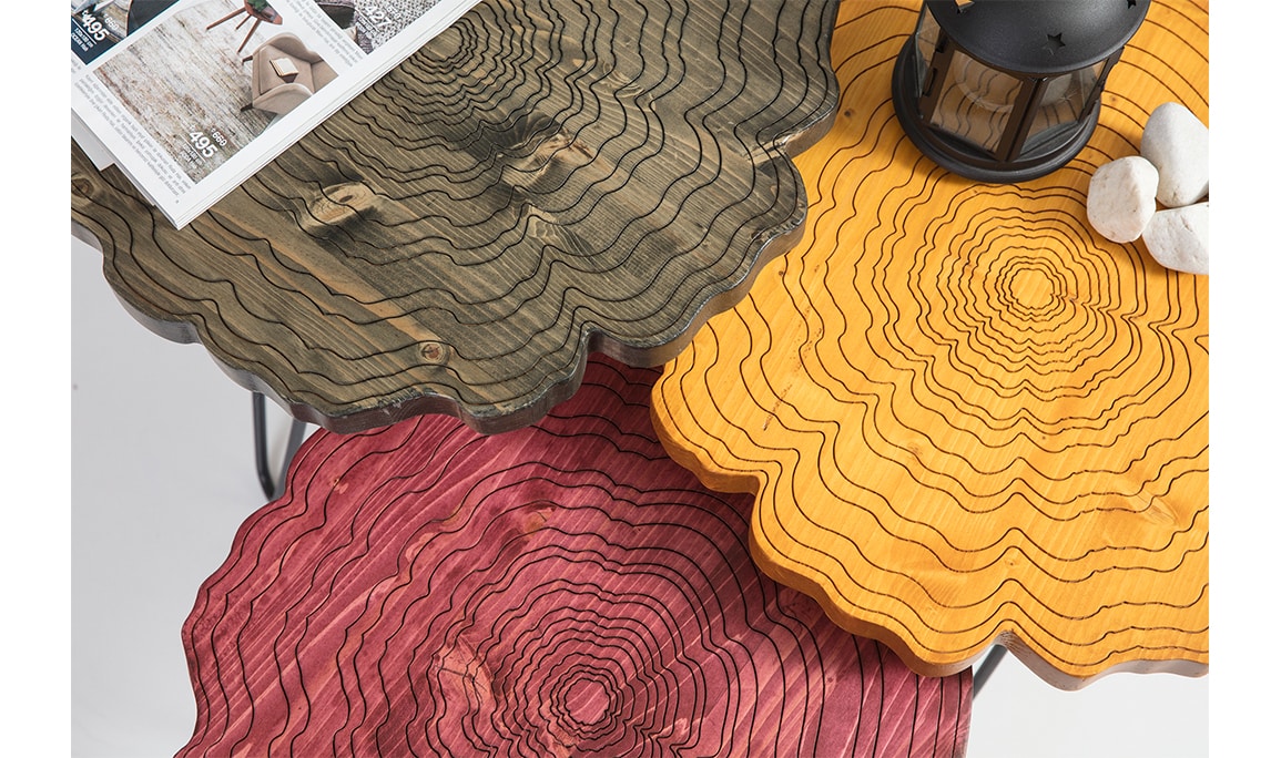 Medusa Home Mobilya - Kütük Plus Zigon Sehpa