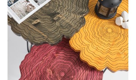 Medusa Home Mobilya - Kütük Plus Zigon Sehpa