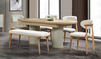 Medusa Home Mobilya - Kuvars Yemek Odası