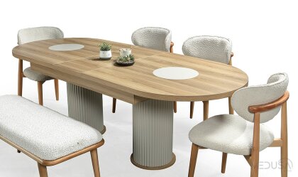 Medusa Home Mobilya - Kuvars Yemek Odası