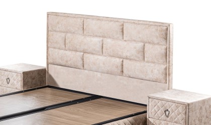 Medusa Home Mobilya - Labella Set Baza Başlık Yatak