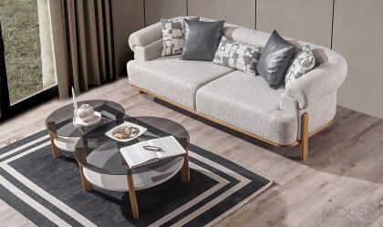 Medusa Home Mobilya - Laguna Üçlü Koltuk