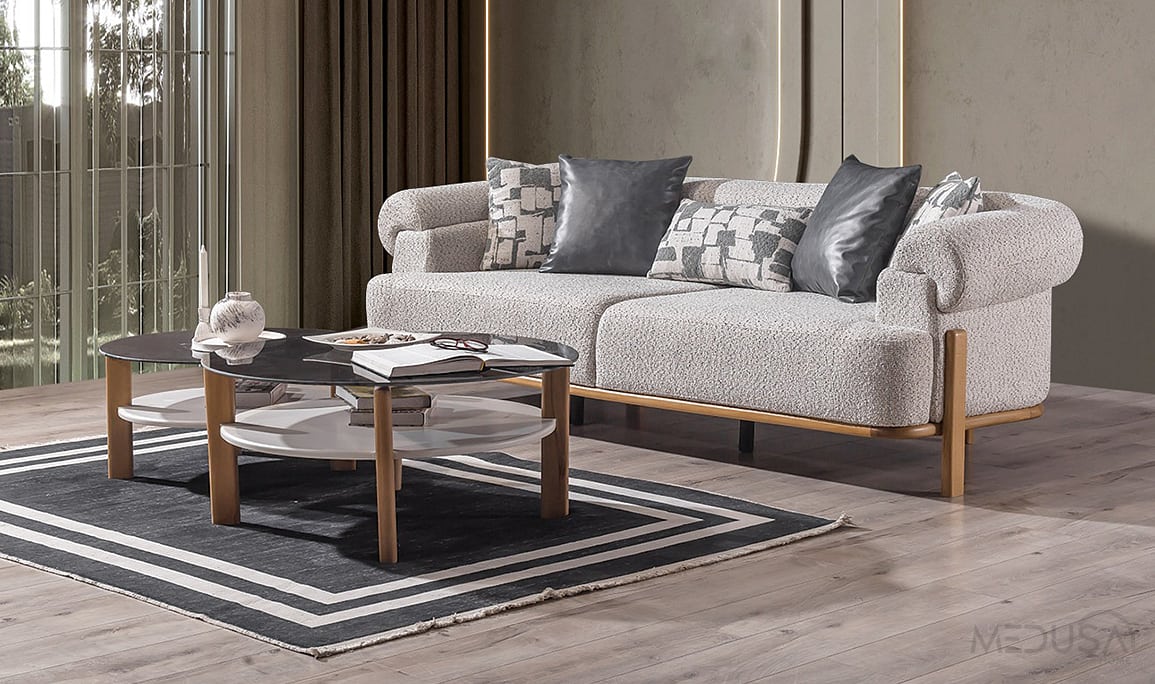 Medusa Home Mobilya - Laguna Üçlü Koltuk