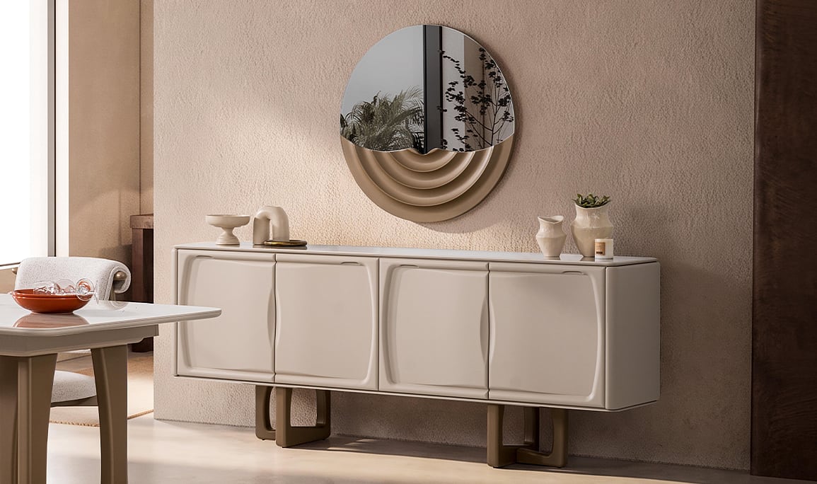Medusa Home Mobilya - Lana Seramik Yemek Odası