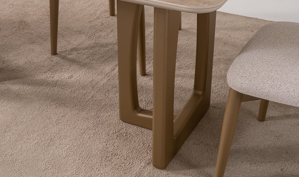 Medusa Home Mobilya - Lana Seramik Yemek Odası