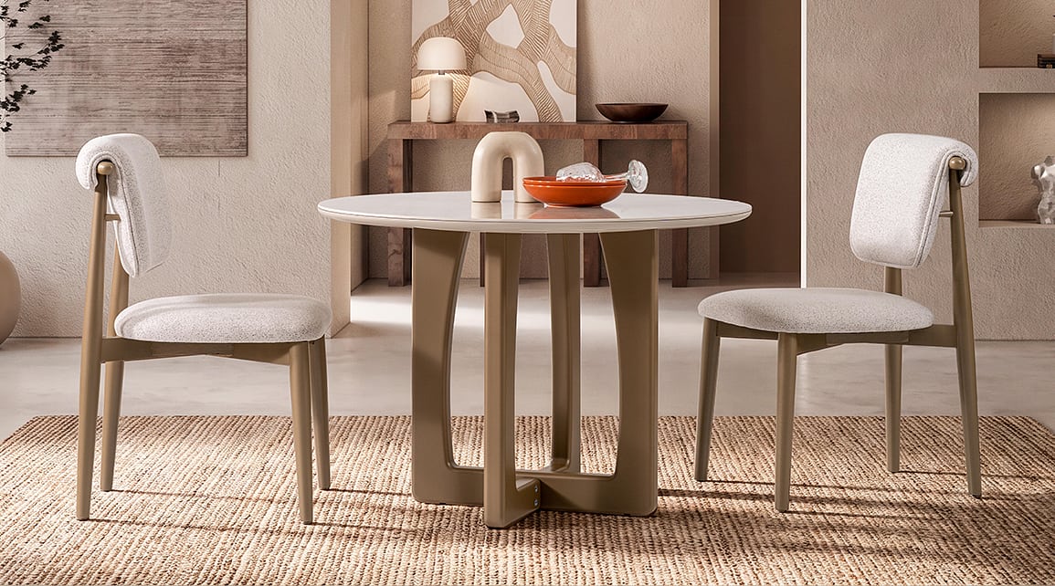Medusa Home Mobilya - Lana Seramik Yemek Odası