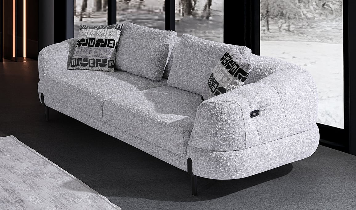 Medusa Home Mobilya - Lari Motorlu Üçlü Koltuk