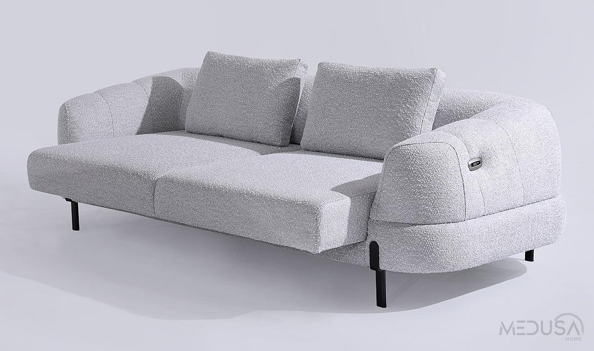 Medusa Home Mobilya - Lari Motorlu Üçlü Koltuk