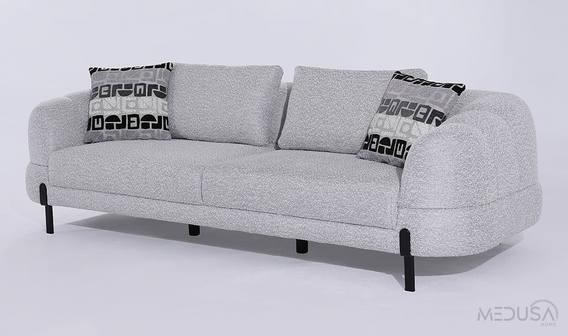Medusa Home Mobilya - Lari Sabit Üçlü Koltuk