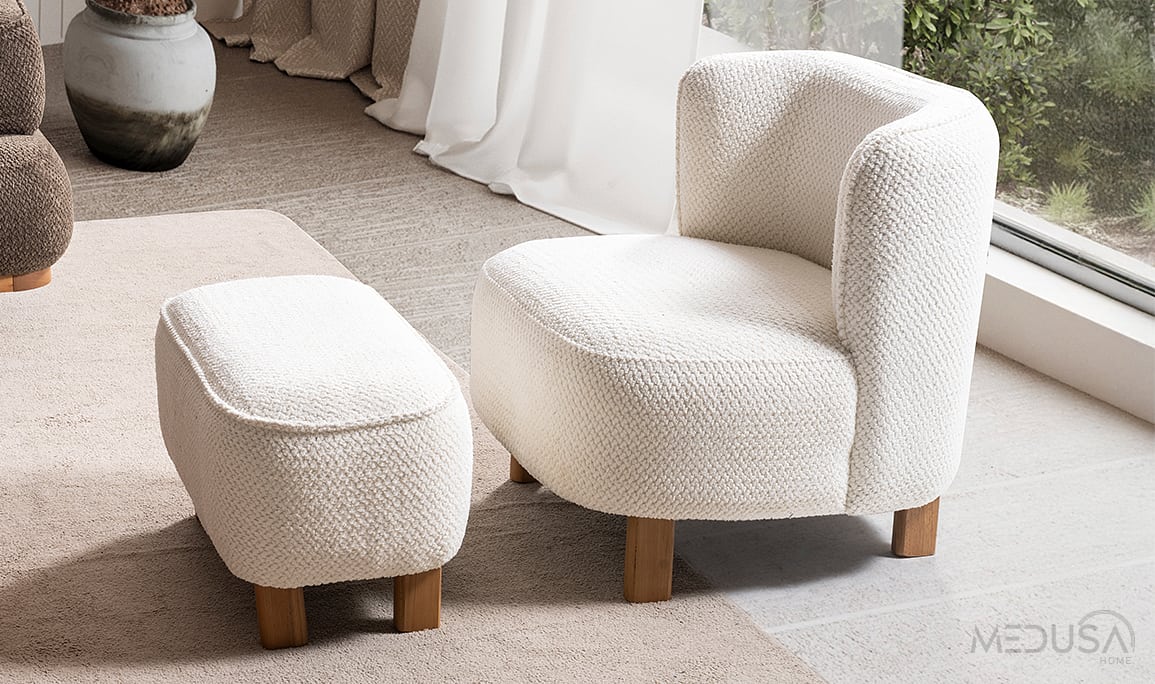 Medusa Home Mobilya - Latte Berjer