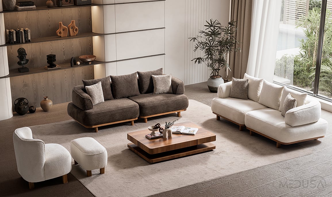 Medusa Home Mobilya - Latte Koltuk Takımı