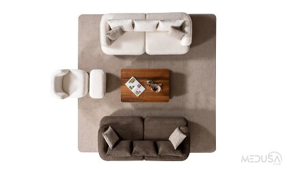 Medusa Home Mobilya - Latte Koltuk Takımı