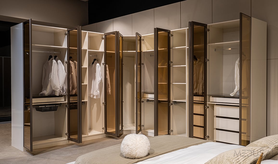 Medusa Home Mobilya - Latte Köşe Gardırop