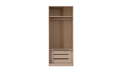 Medusa Home Mobilya - Latte Luxury 6 Kapaklı Gardırop