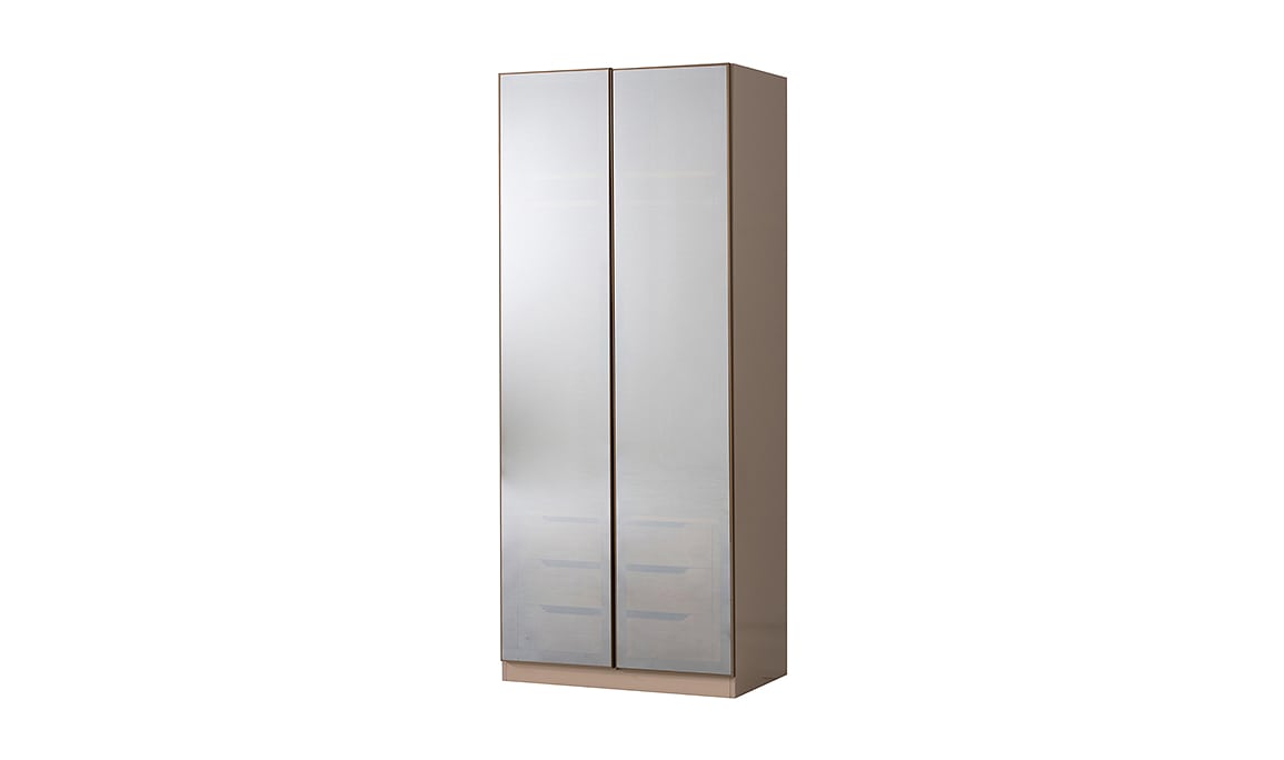 Medusa Home Mobilya - Latte Luxury 6 Kapaklı Gardırop V2
