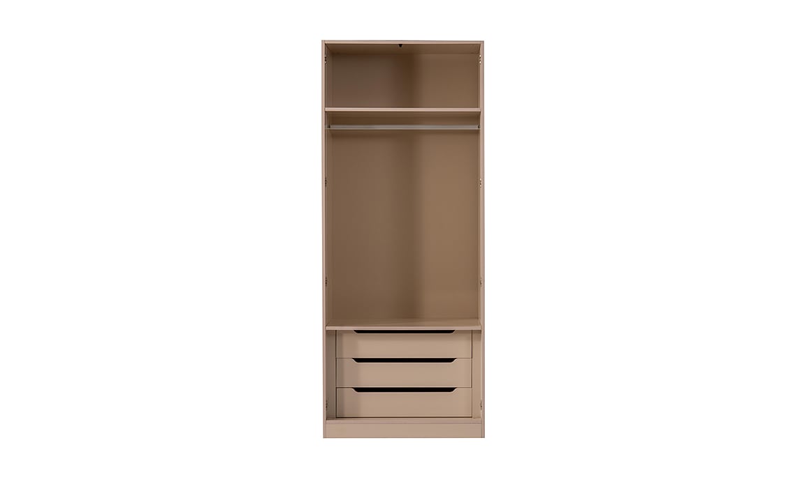 Medusa Home Mobilya - Latte Luxury 6 Kapaklı Gardırop V2