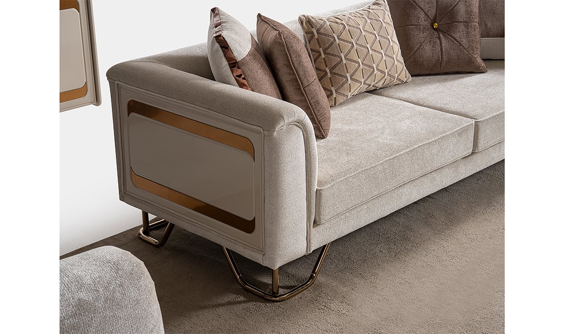 Medusa Home Mobilya - Latte Luxury Koltuk Takımı