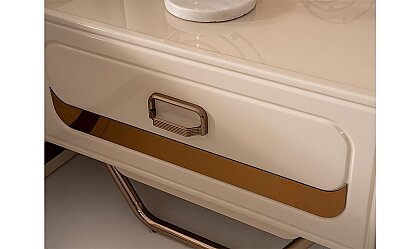 Medusa Home Mobilya - Latte Luxury Komodin