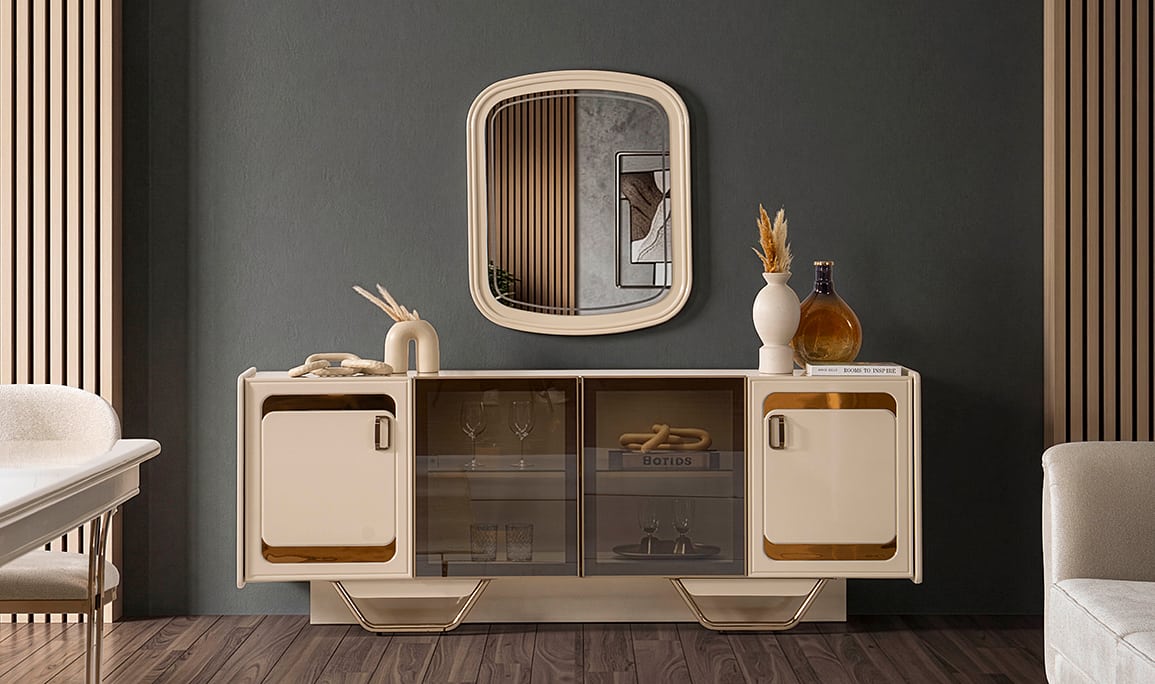 Medusa Home Mobilya - Latte Luxury Konsol