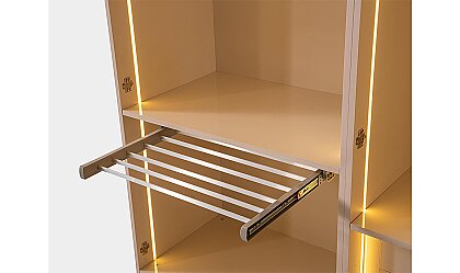 Medusa Home Mobilya - Latte Luxury Köşe Gardırop