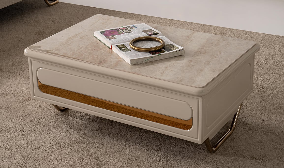 Medusa Home Mobilya - Latte Luxury Orta Sehpa