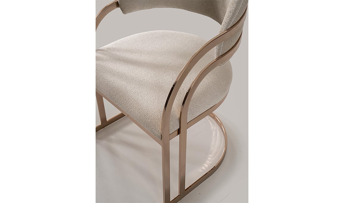 Medusa Home Mobilya - Latte Luxury Sandalye