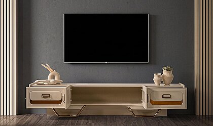 Medusa Home Mobilya - Latte Luxury Tv Ünitesi