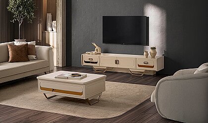 Medusa Home Mobilya - Latte Luxury Tv Ünitesi
