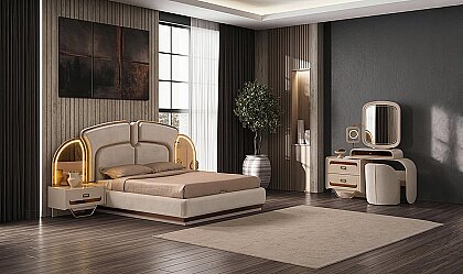 Medusa Home Mobilya - Latte Luxury Yatak Odası