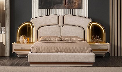Medusa Home Mobilya - Latte Luxury Yatak Odası