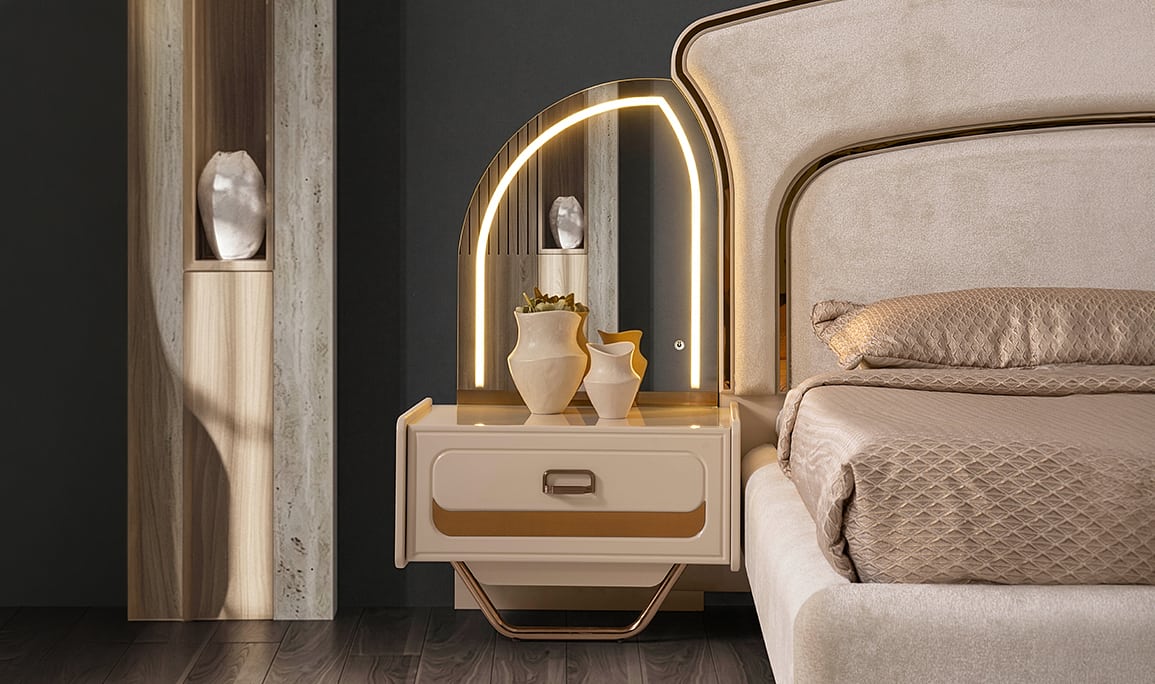 Medusa Home Mobilya - Latte Luxury Yatak Odası