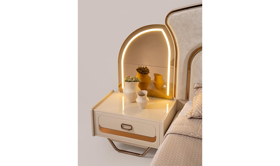 Medusa Home Mobilya - Latte Luxury Yatak Odası