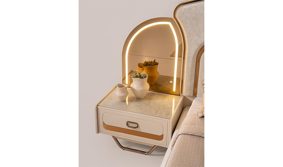 Medusa Home Mobilya - Latte Luxury Yatak Odası