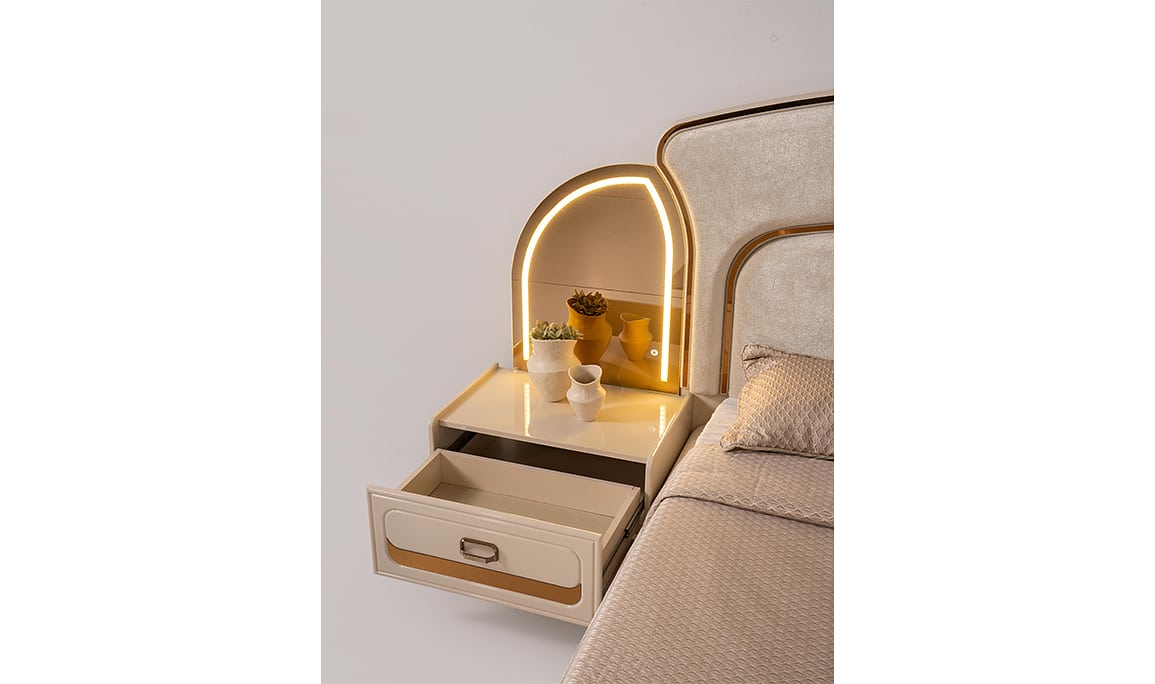 Medusa Home Mobilya - Latte Luxury Yatak Odası