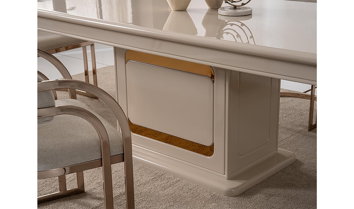 Medusa Home Mobilya - Latte Luxury Yemek Masası